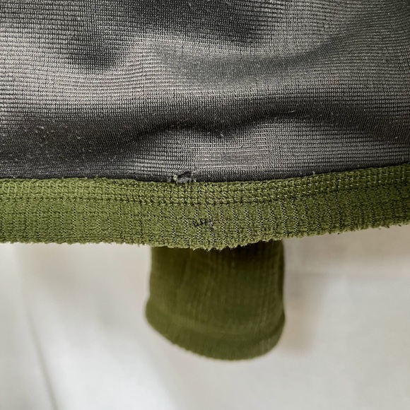 The North Face Vintage Windstopper Full Zip Fleece Size Medium Green Jacket - Picture 15 of 15